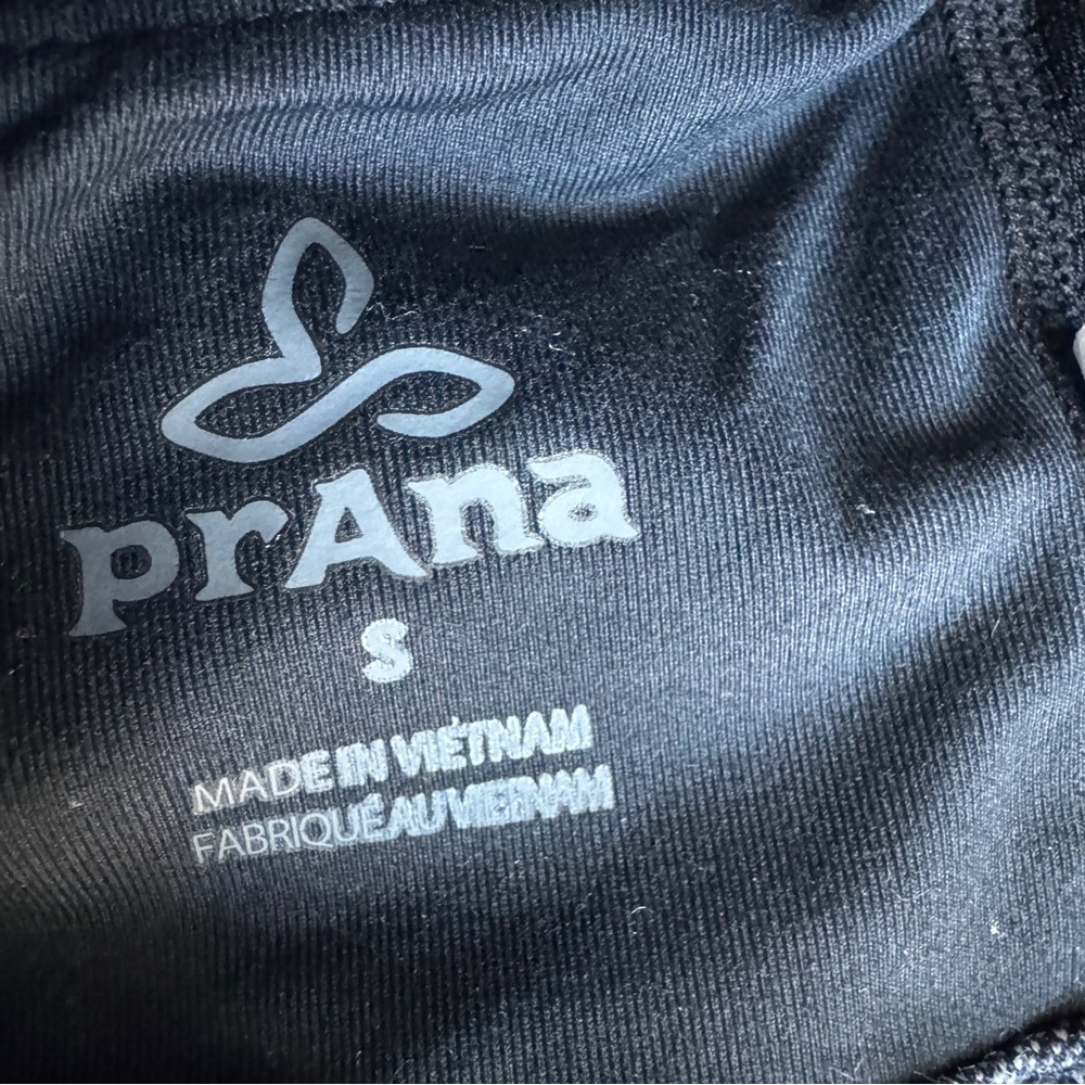 prAna High Neck Strappy Back Yoga Sports Bra Size S- EUC - Picture 7 of 9